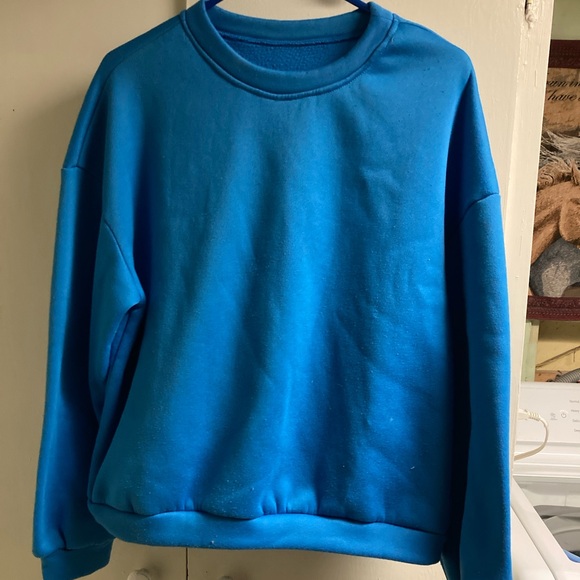 Tops - Vibrant Blue Women’s Sweatshirt